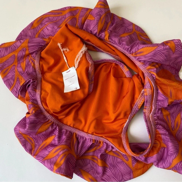 Sz. XS Liberty & Justice Women's Bikini top one shoulder Pullover (L12) - Picture 5 of 5